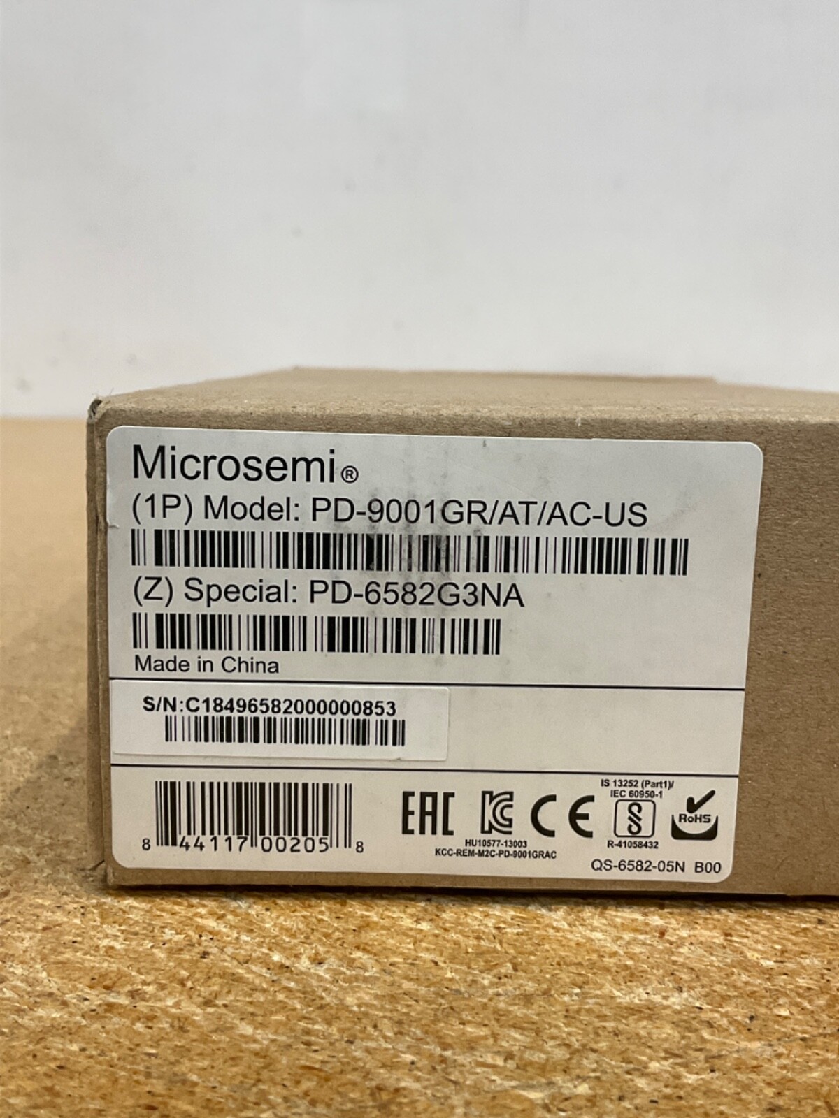 Microsemi PD-9001GR/AT/AC-US