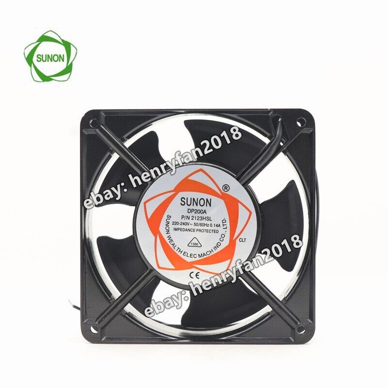 SUNON Fan DP200A 2123HSL Axial Fan 220V AC 0.14A 120*120*38MM Case Cooling Fan