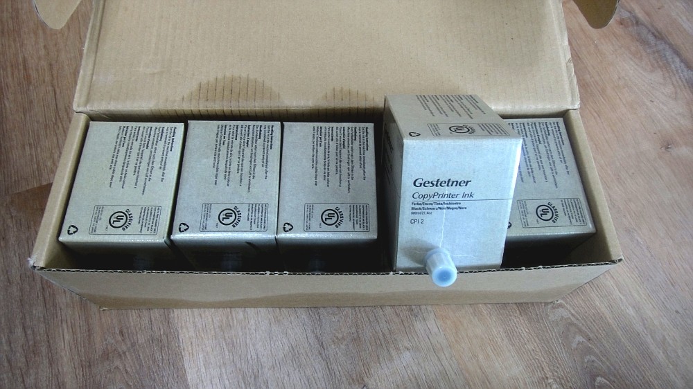 Gestetber Copy Printer Ink Black 5 Case