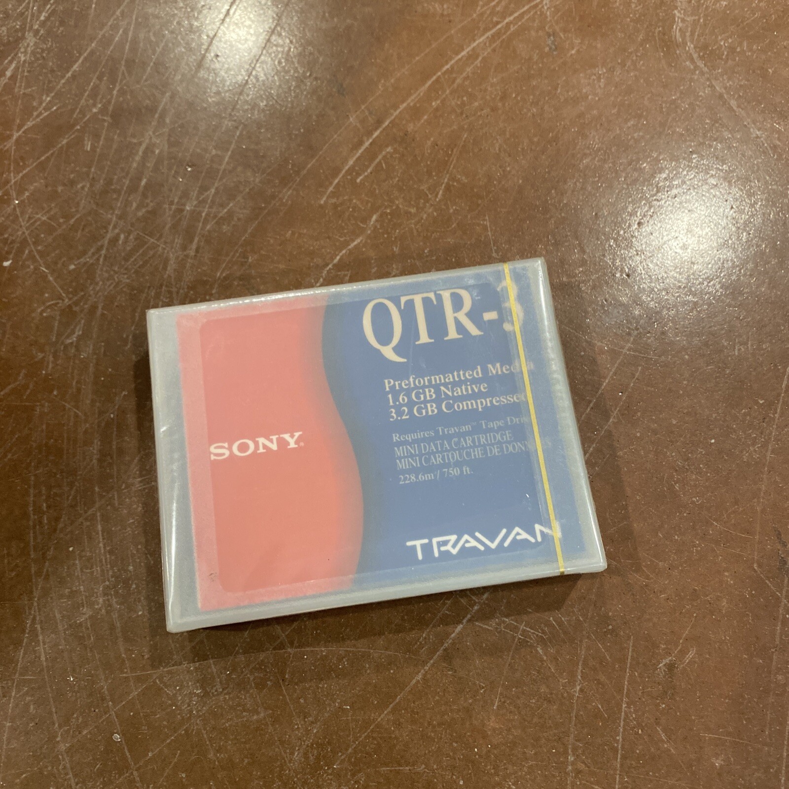 SONY 1.6GB 3.2GB TR-3 Mini Travan Data Tape Cartridge 50503 QIC QTR-3 Sealed