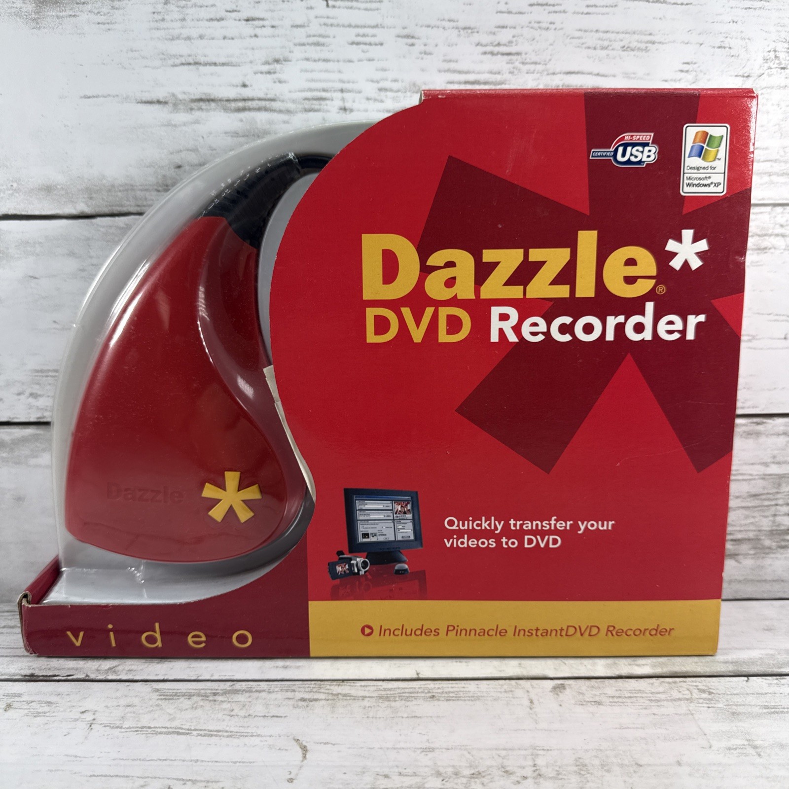 Pinnacle Dazzle DVC100 Rev. 1.1 Video Capture Device DVD Recorder & Digital RCA