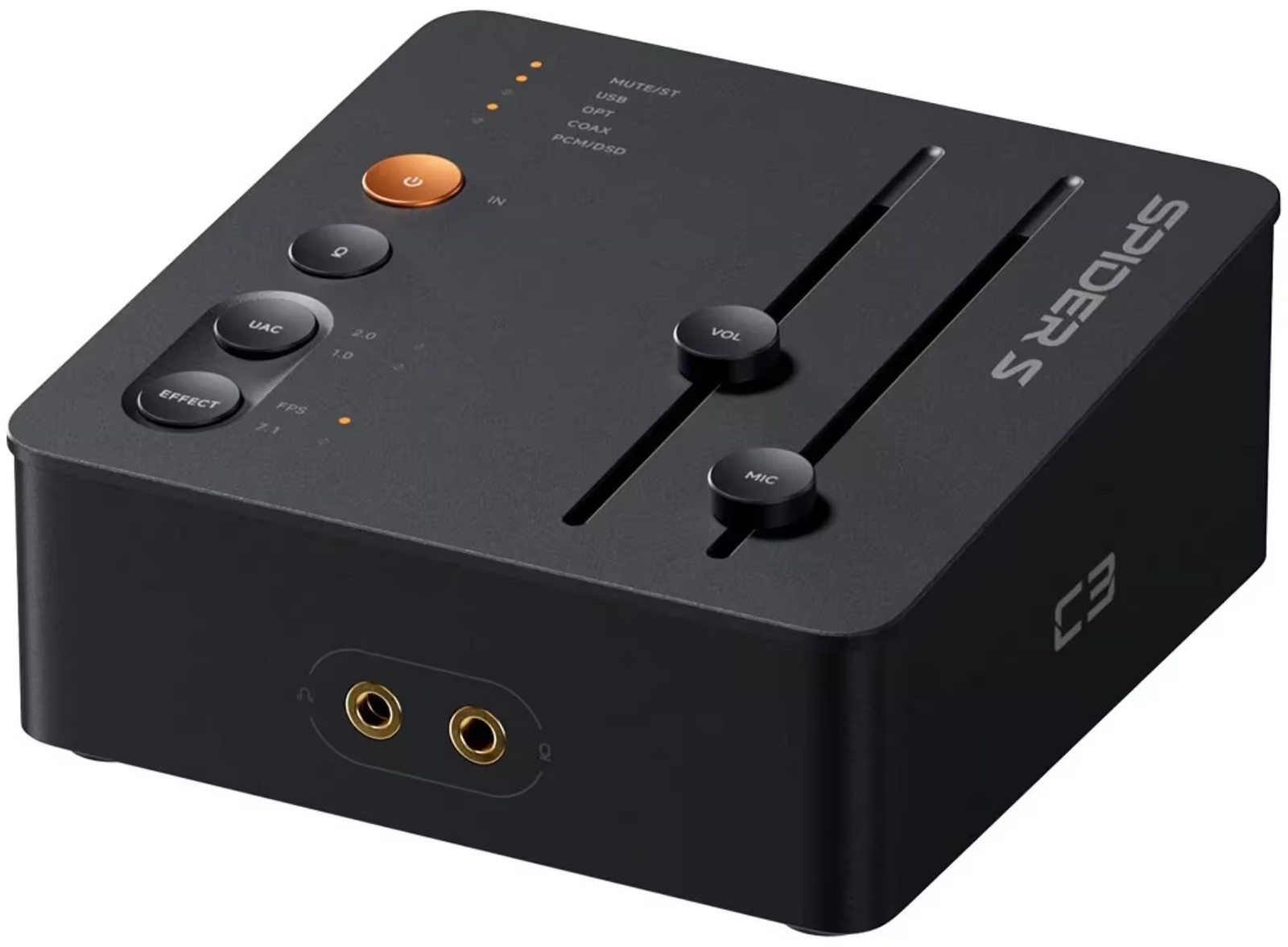Fosi Audio - C3 Gaming Sound Card & DAC/Amp w/ StepSense AI Footstep Radar & ...