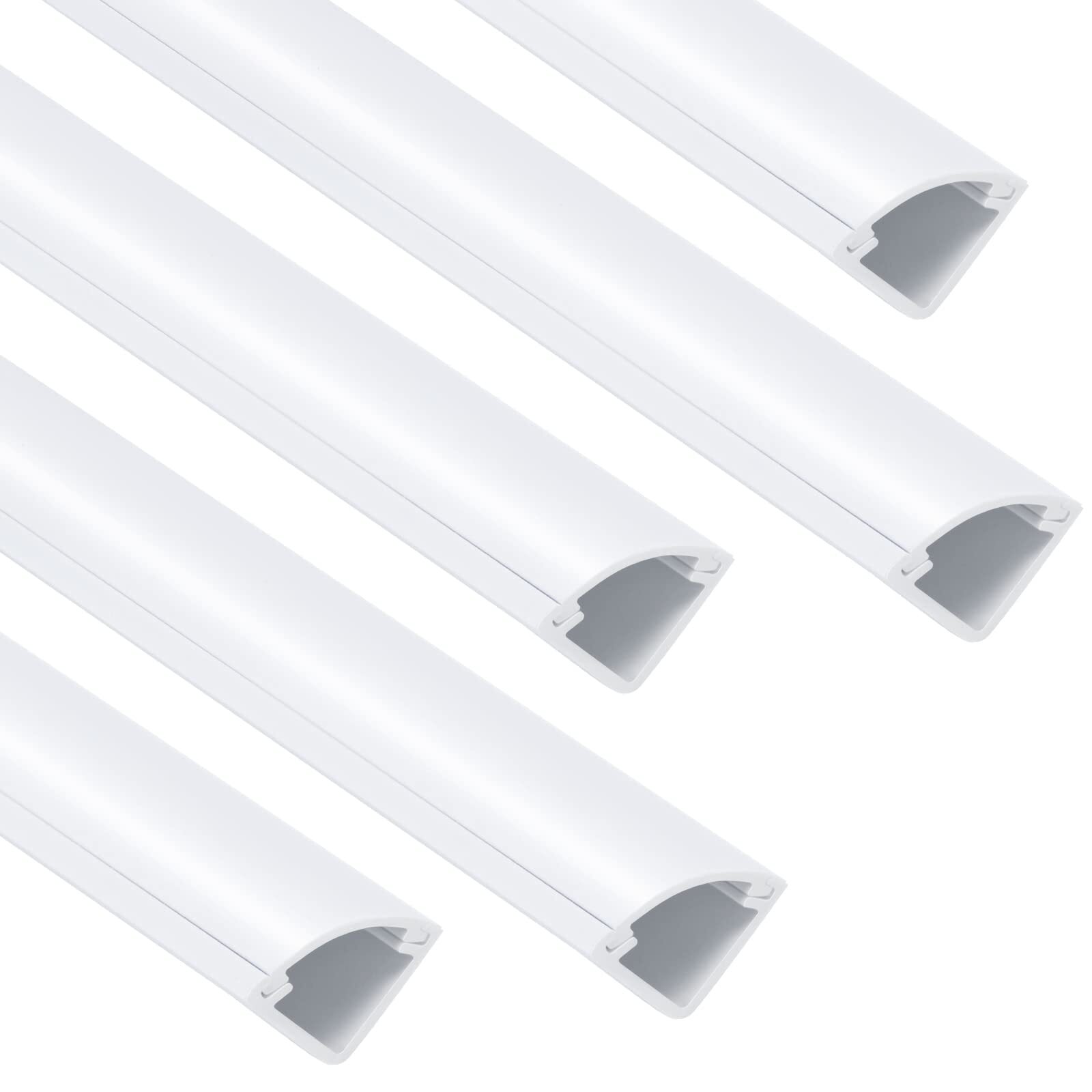 85in Corner Cable Concealer, Corner Cord Hider for One Cord,Wire Covers for Cord