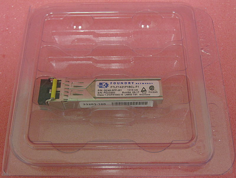 NEW GENUINE Brocade/Foundry OC48-SFP-IR1 FTLF1421P1BCL-F1 OC-48/STM-16 IR-1 15KM