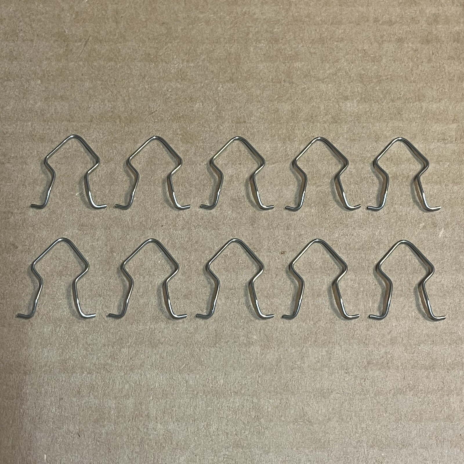 (10 Pack) Centronic Connector Bail Lock Locking Spring Clips NOS