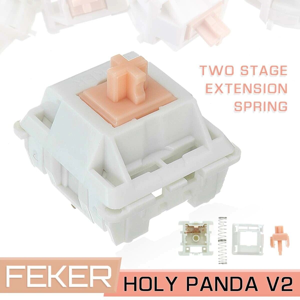 FEKER / AINY MMD Holy Panda Switch V2 Mechanical Keyboard Replacement Tactile