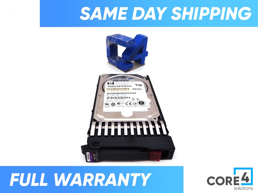 HP 507283-001 146GB 6G SAS 10K SFF DP ENT HDD - 507125-B21, 507119-001, 507129-0
