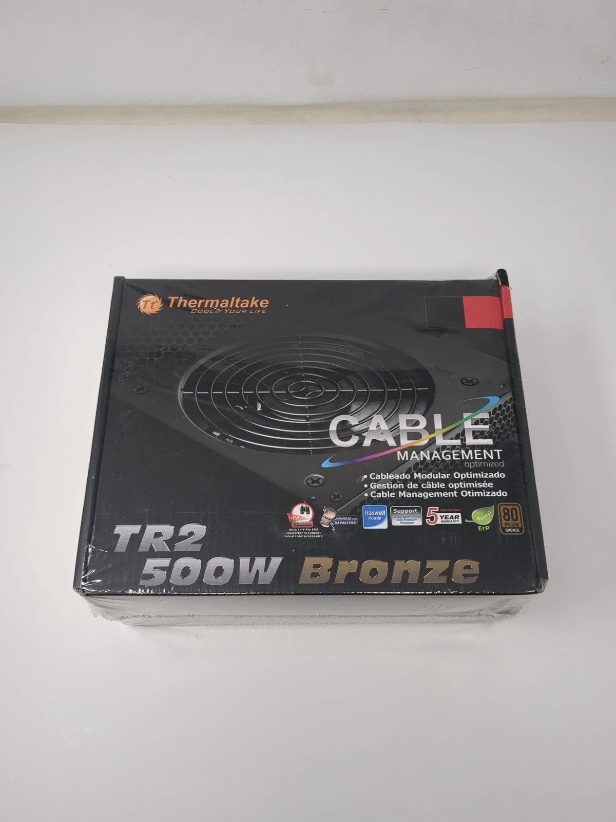 ThermalTake TR2 500W BRONZE POWER SUPPLY 80PLUS 120MM FAN, PS-TR2-0500NPCBEU-B