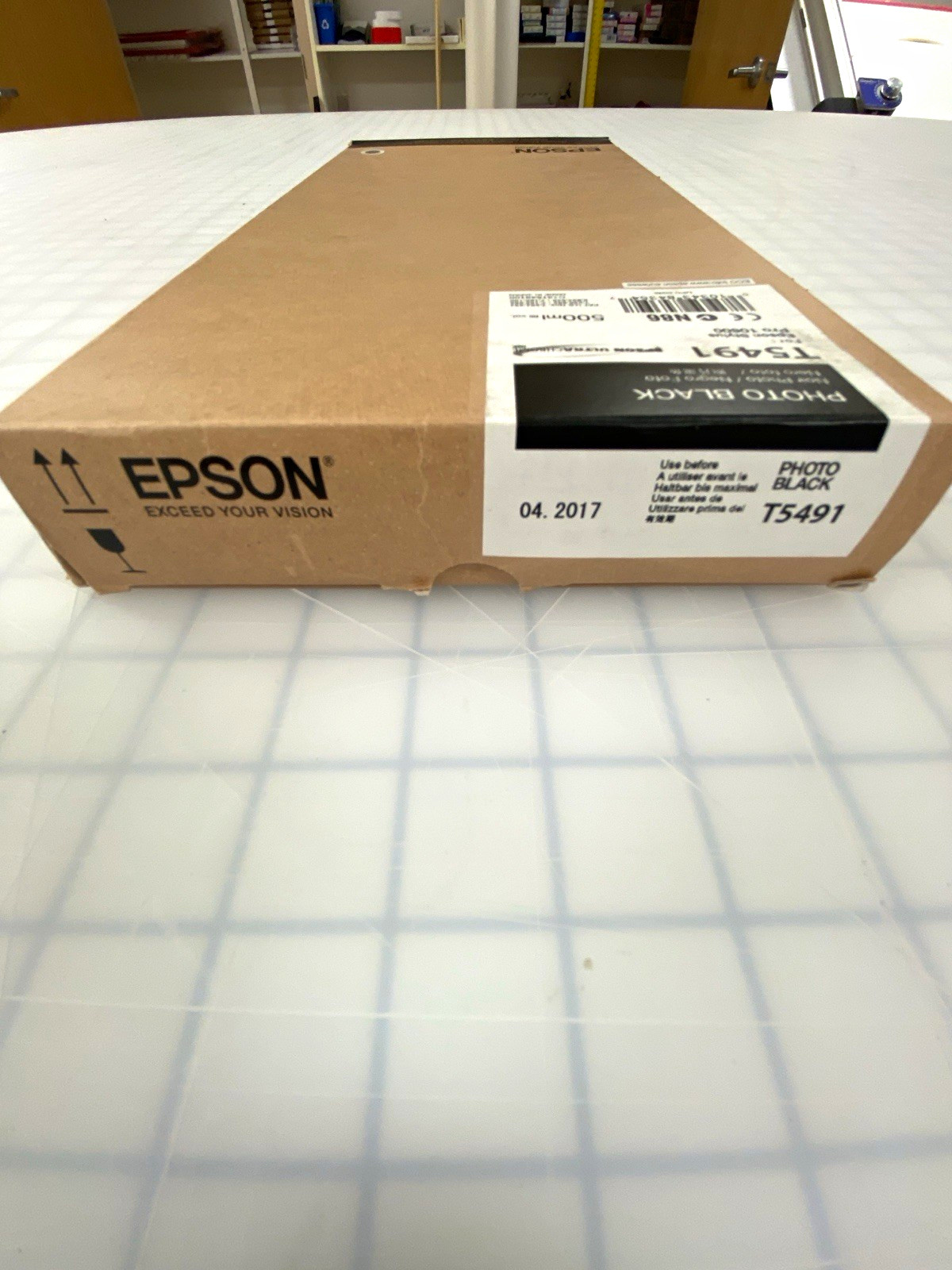Epson Genuine T5491 Photo Black Inkjet Ink Cartridge for Stylus Pro 10600 500ml