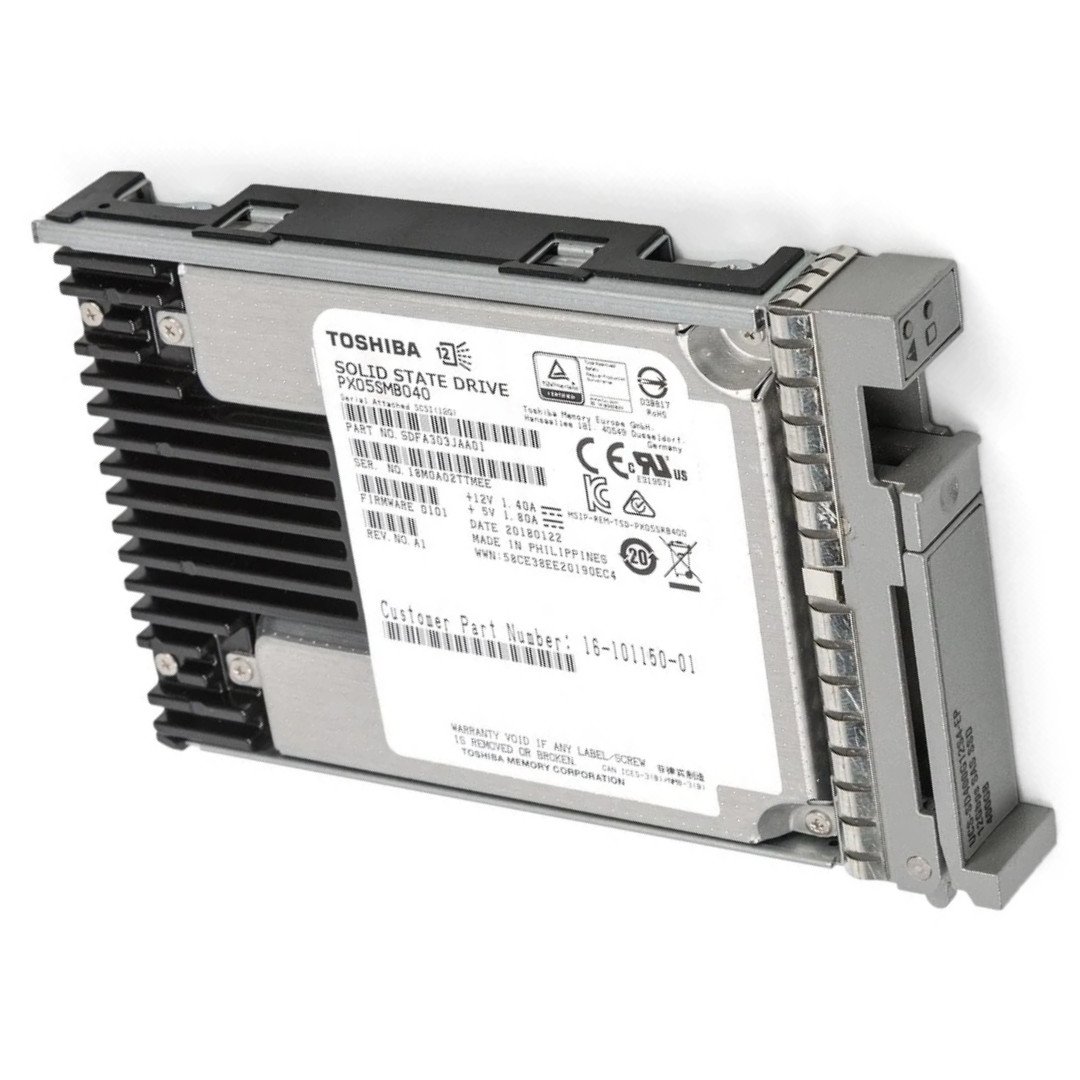 TOSHIBA PX05SMB040 SSD 400GB SAS 12Gb/s 2.5" 512 b/s SDFA303JAA01