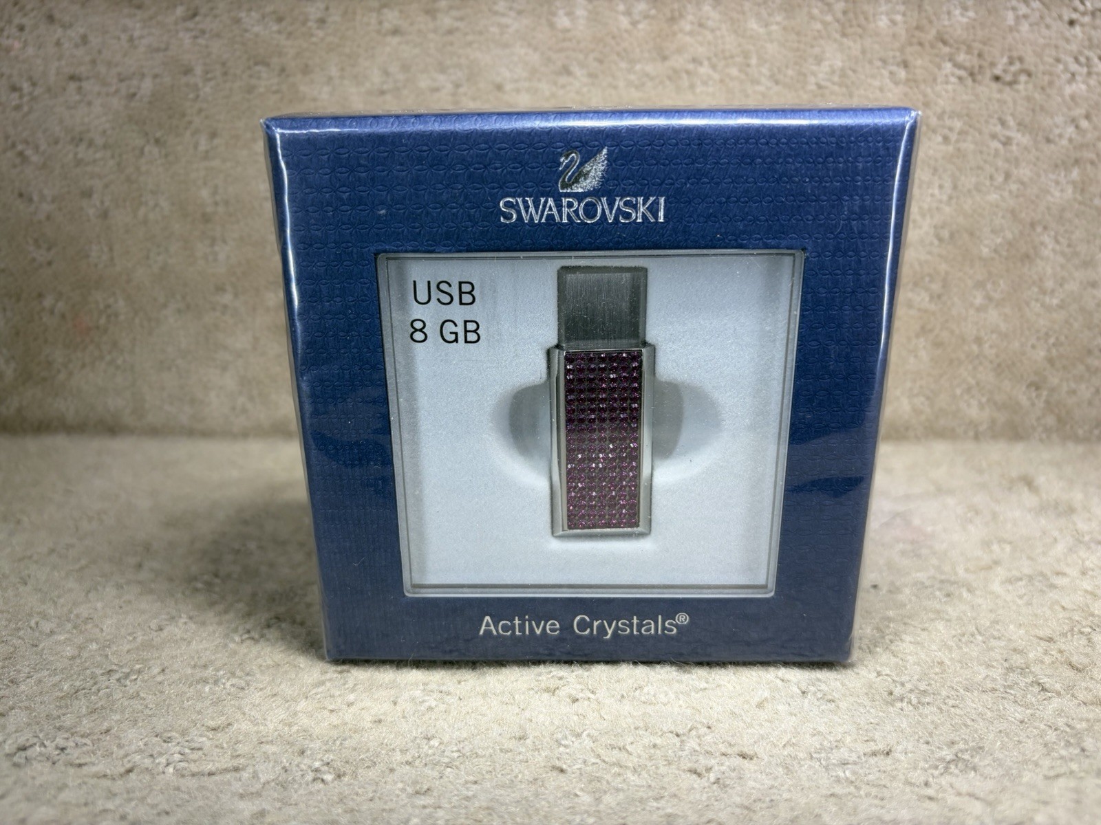 Swarovski Active Crystals USB flash drive (8GB capacity)