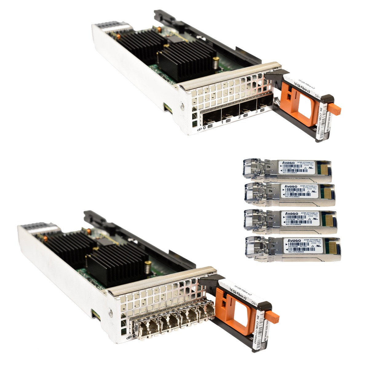 Dell EMC I/O UltraFlex SLIC Module 16Gb FC v3 Rev03 4x 16Gb SFP+