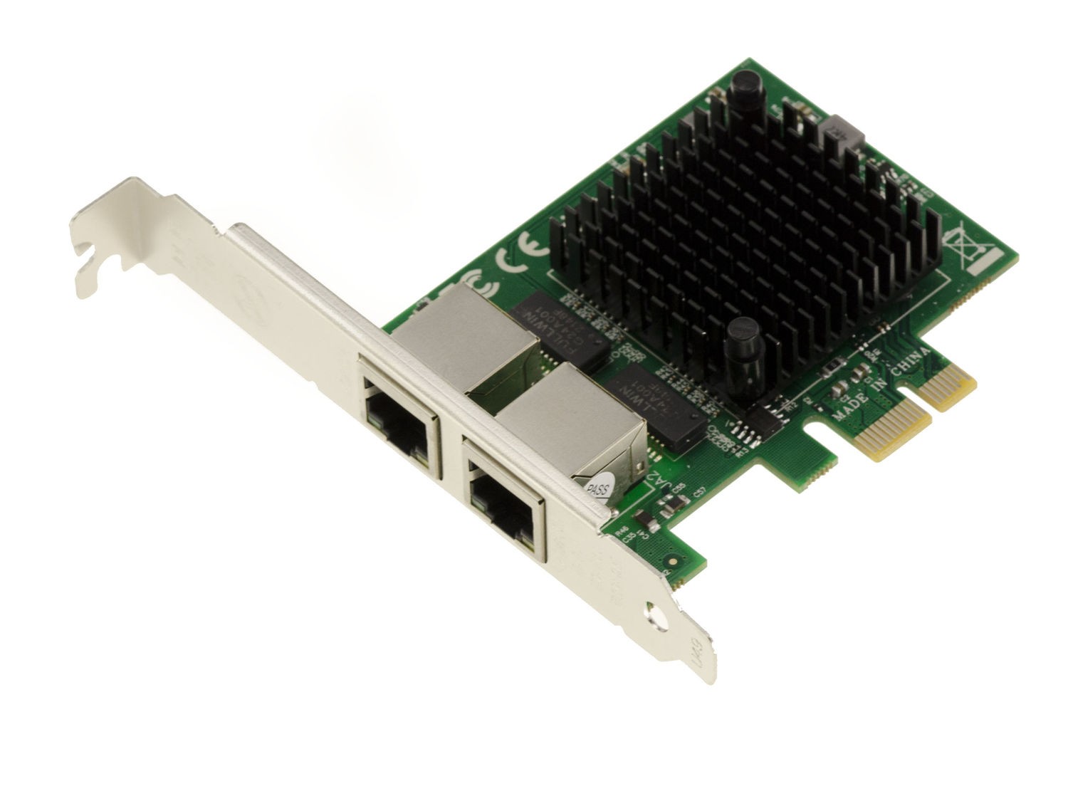 KALEA-INFORMATIQUE PCIe Dual LAN Gigabit Ethernet RJ45 10/100/1000Mb Intel 82571