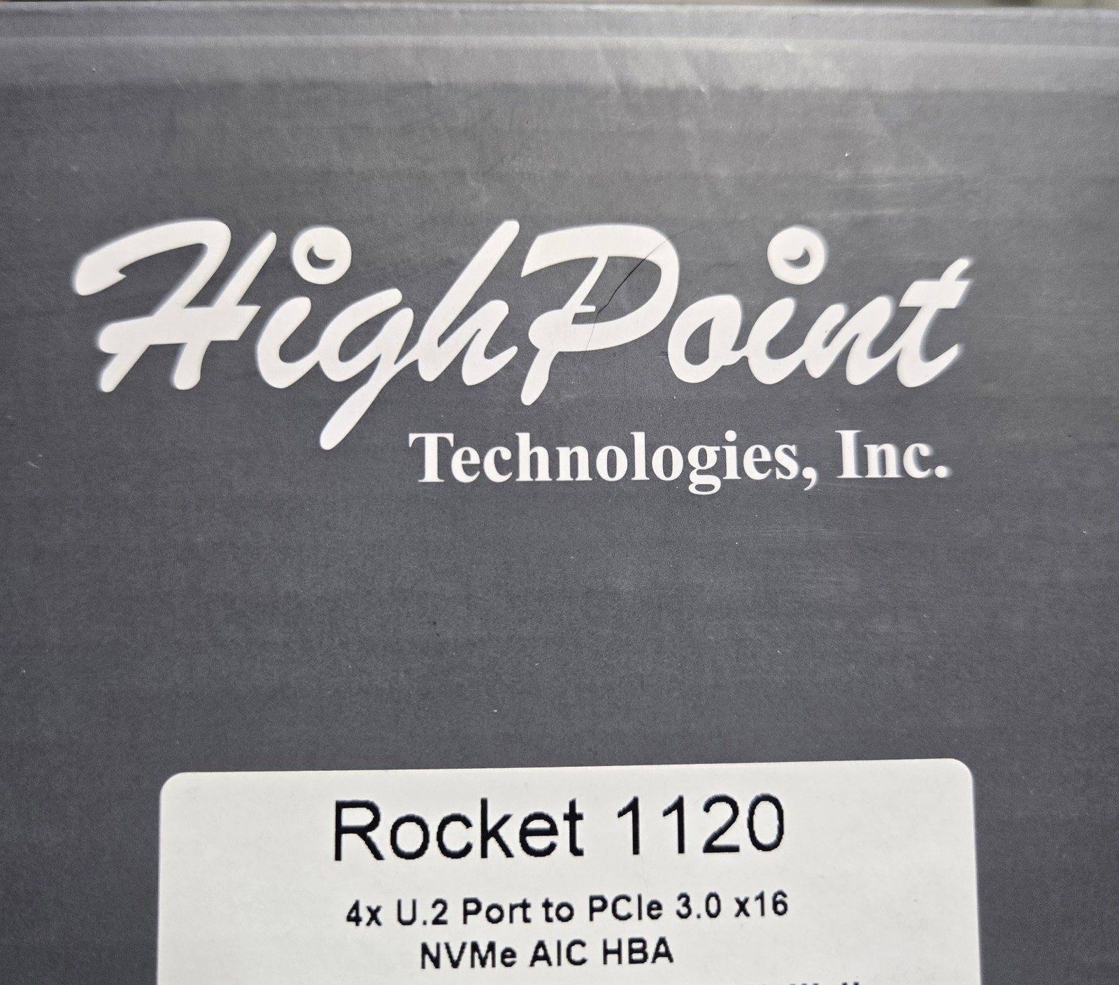 HighPoint Rocket 1120 