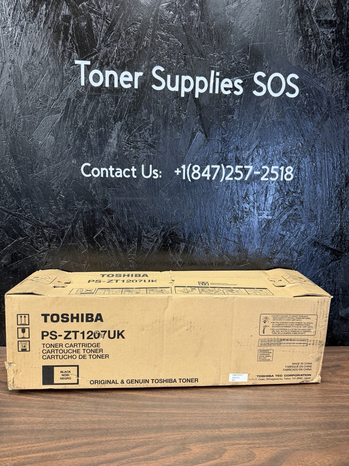 TOSHIBA PS-ZT1207UK 6B000000762 TONER CARTRIDGE BLACK 