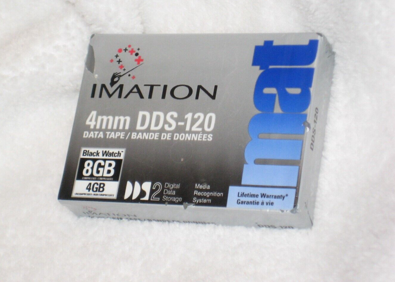 Brand New Imation 4mm DDS-120 Data Tape - 8GB Compressed/4GB Uncompressed
