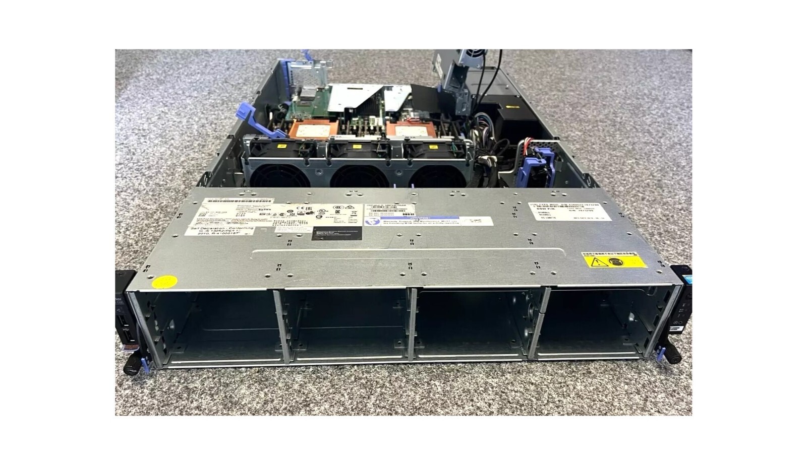 IBM QRadar xx28 G2 2x Heatsink 12Bay LFF Barebone