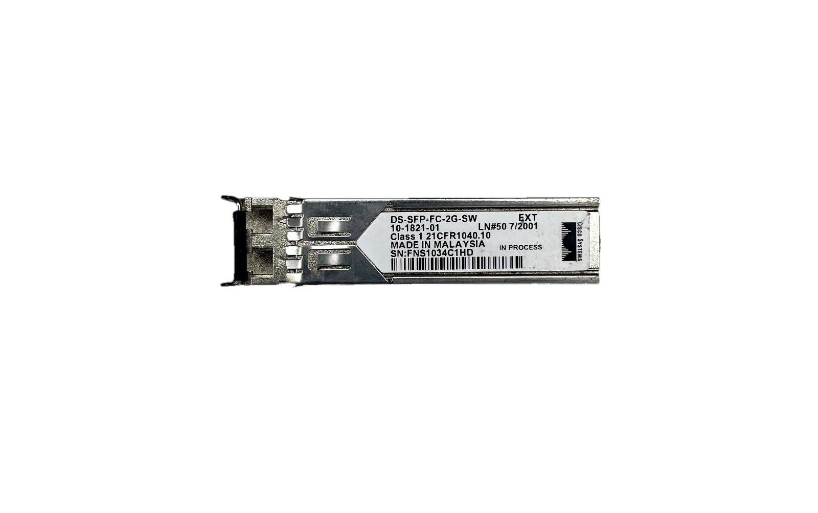 Cisco DS-SFP-FC-2G-SW 10-1821-01 Transceiver 850 nm SFP Module