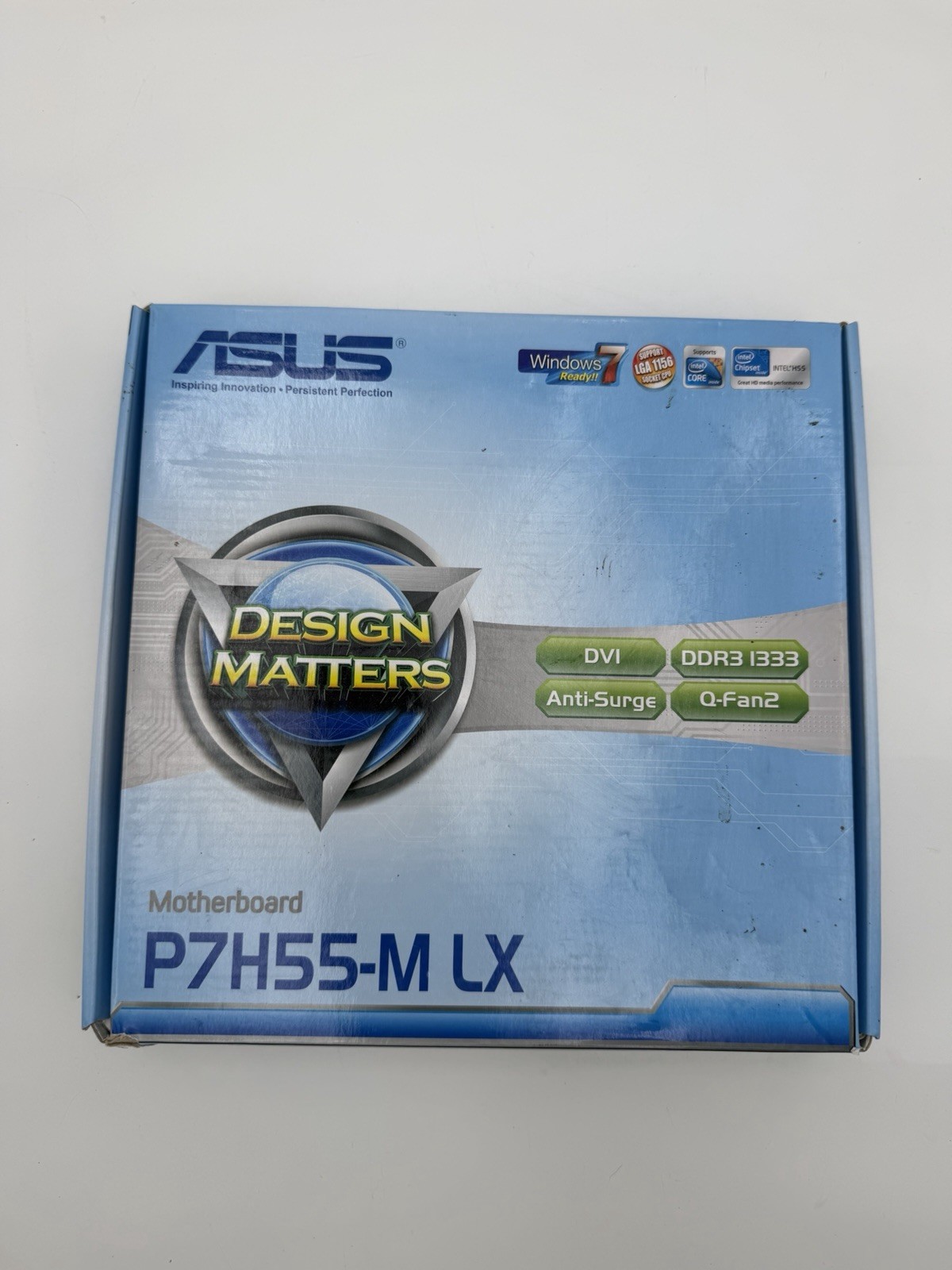 ASUS P7H55-M LX Rev 1.02G Intel H55 Socket 1156 mATX Motherboard