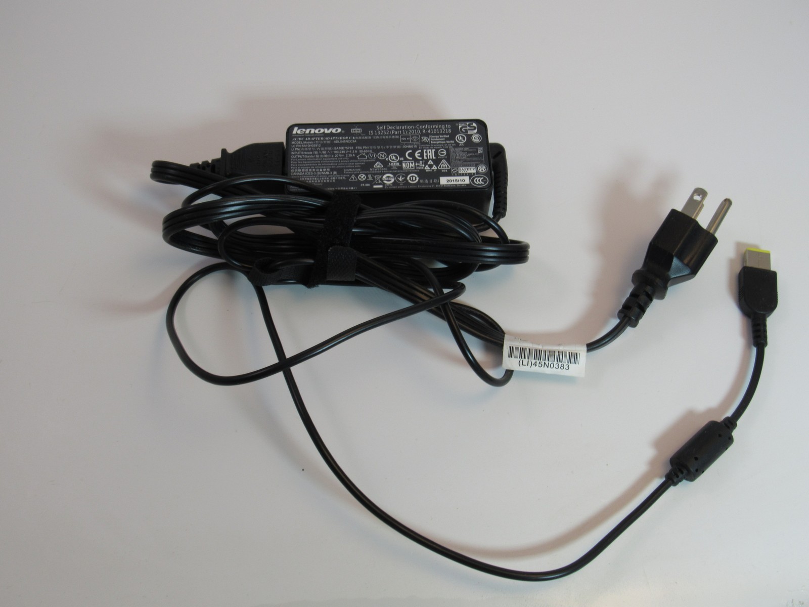 Genuine Lenovo ADLX45NCC3A 20V 2.25A 45W AC Laptop Charger Power Adapter Slim