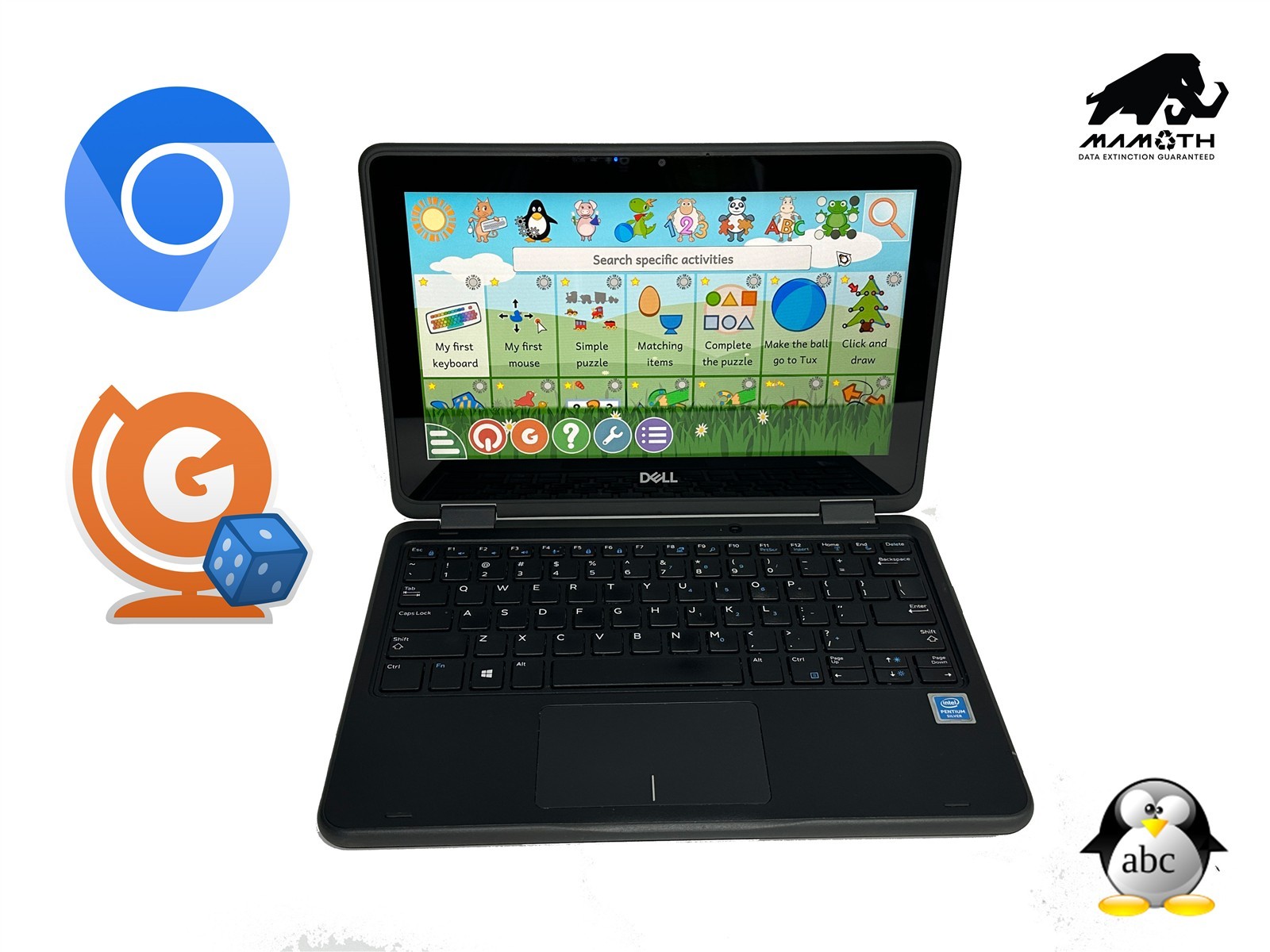 Kids Educational Laptop Learning Toy Ages 3+ Toddler Linux Endless OS