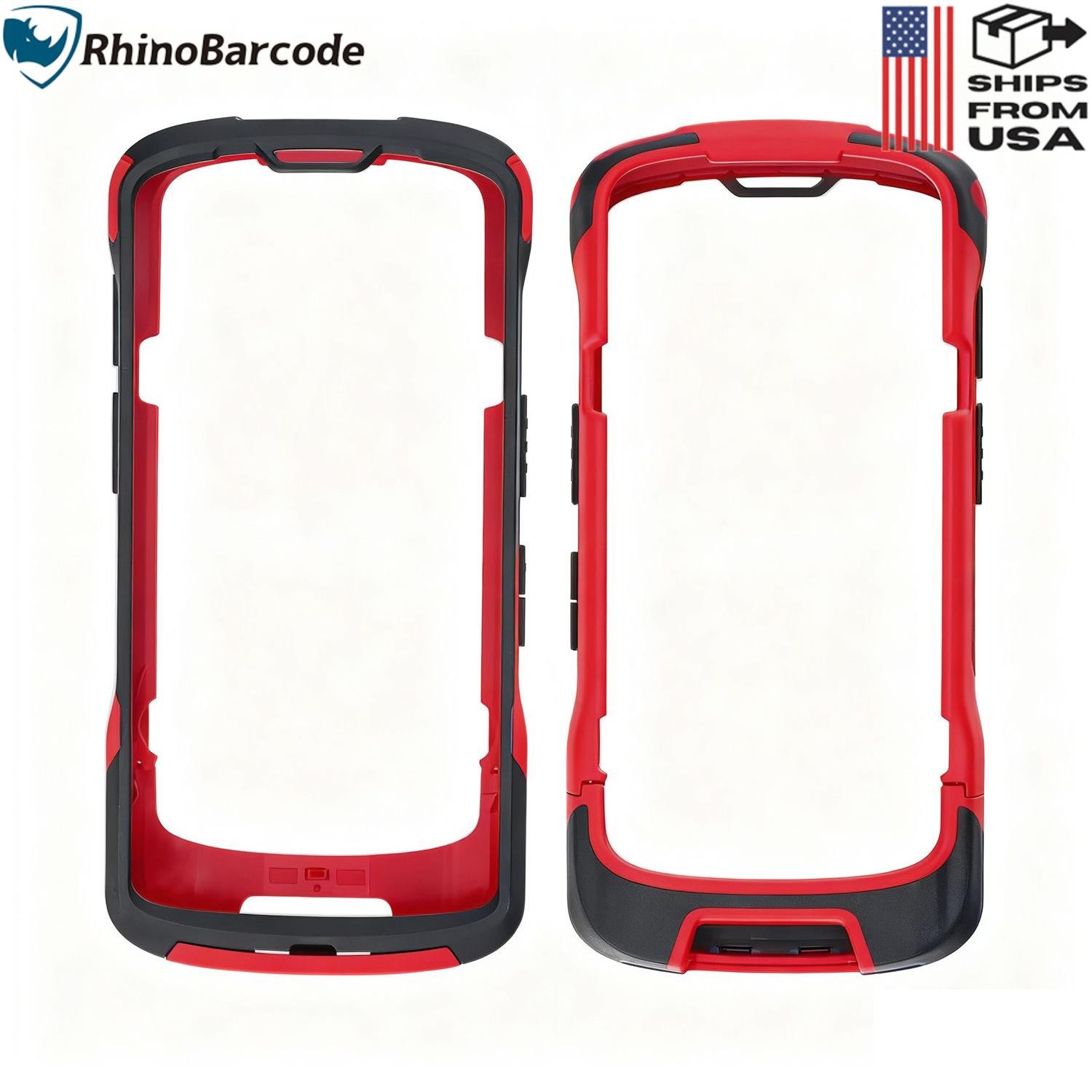 Red Protective Case for Zebra Symbol TC53 TC58 Scanner P/N:SG-NGTC5EXO1-01