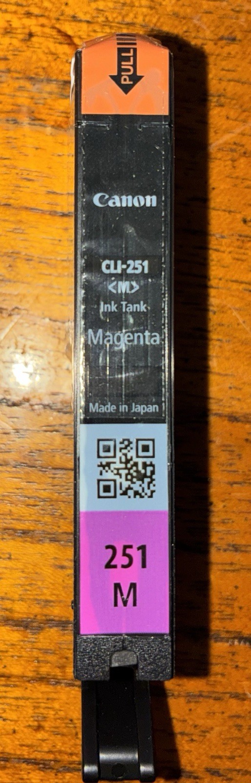 Canon Magenta Ink Cartridge for Canon Pixma CLI-251 M SEALED No Box