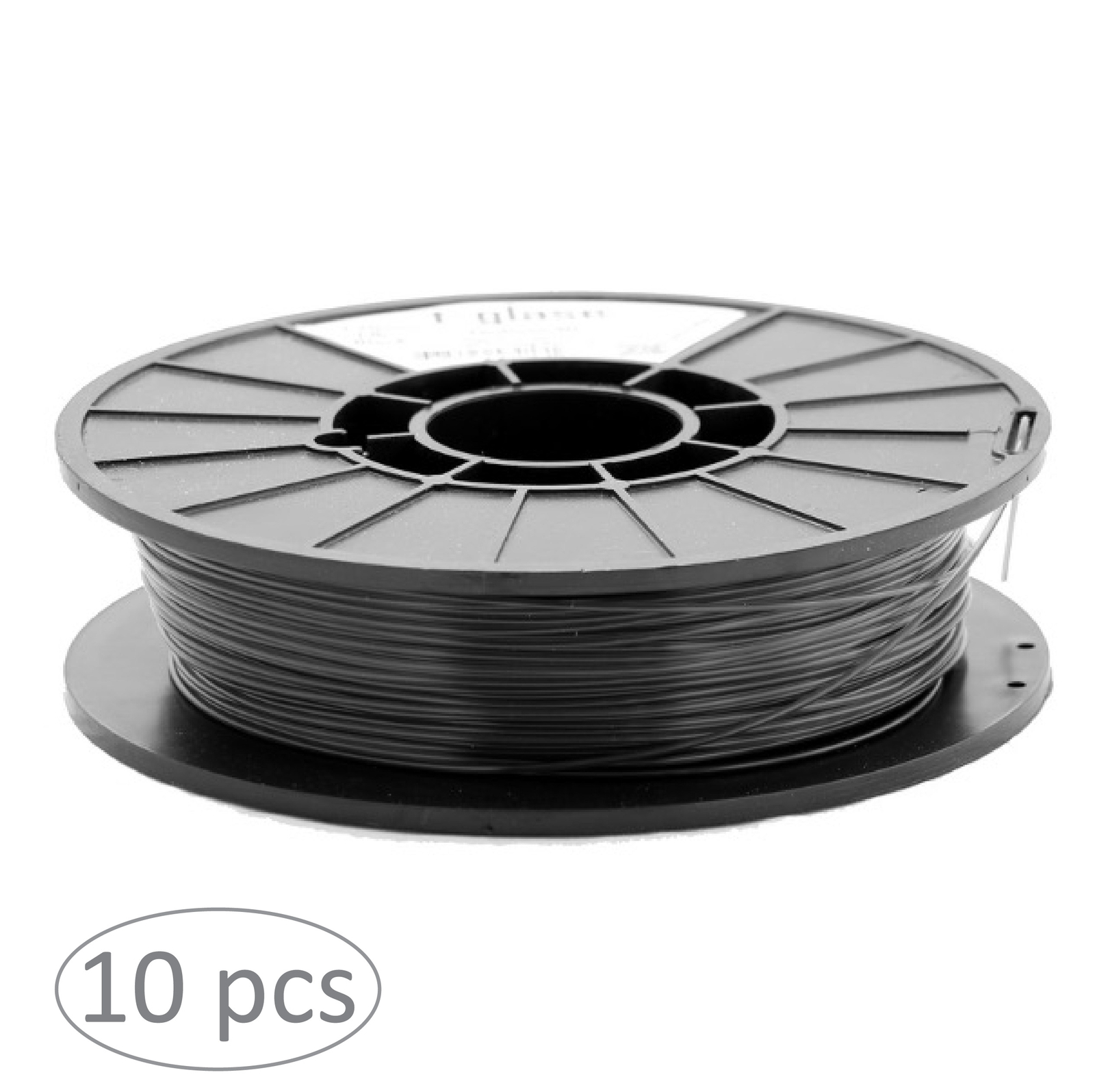 [3DMakerWorld] taulman3D T-Glase PET Filament - 2.85mm, 1lb, Black, 10 pack