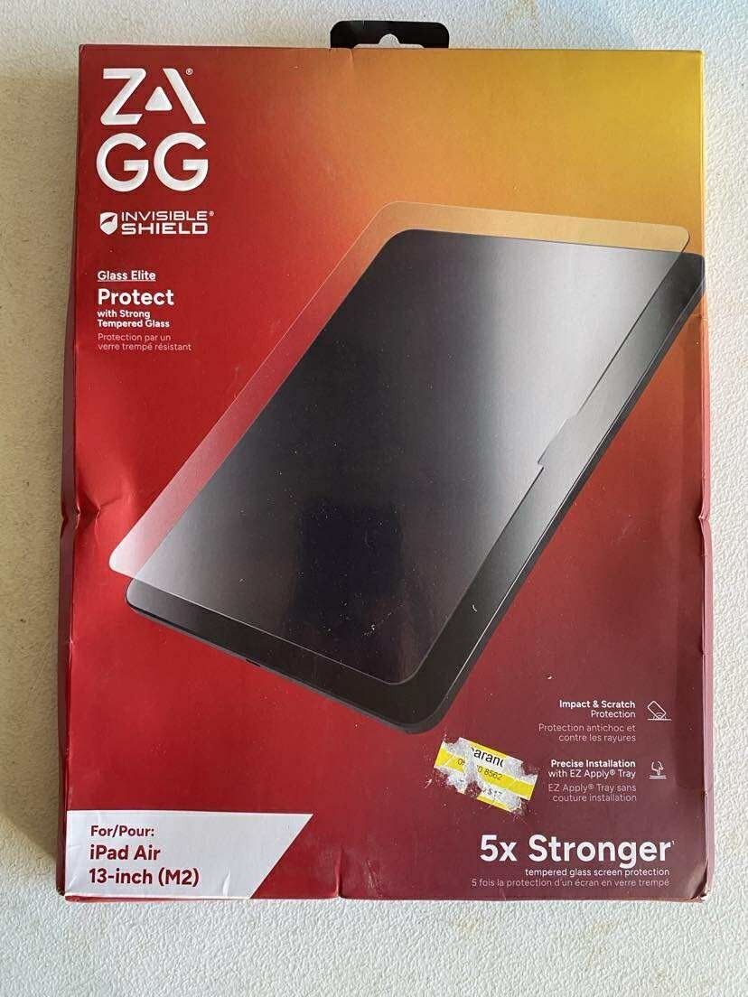 Zagg ipad air 13inch screen protecter 5x stronger