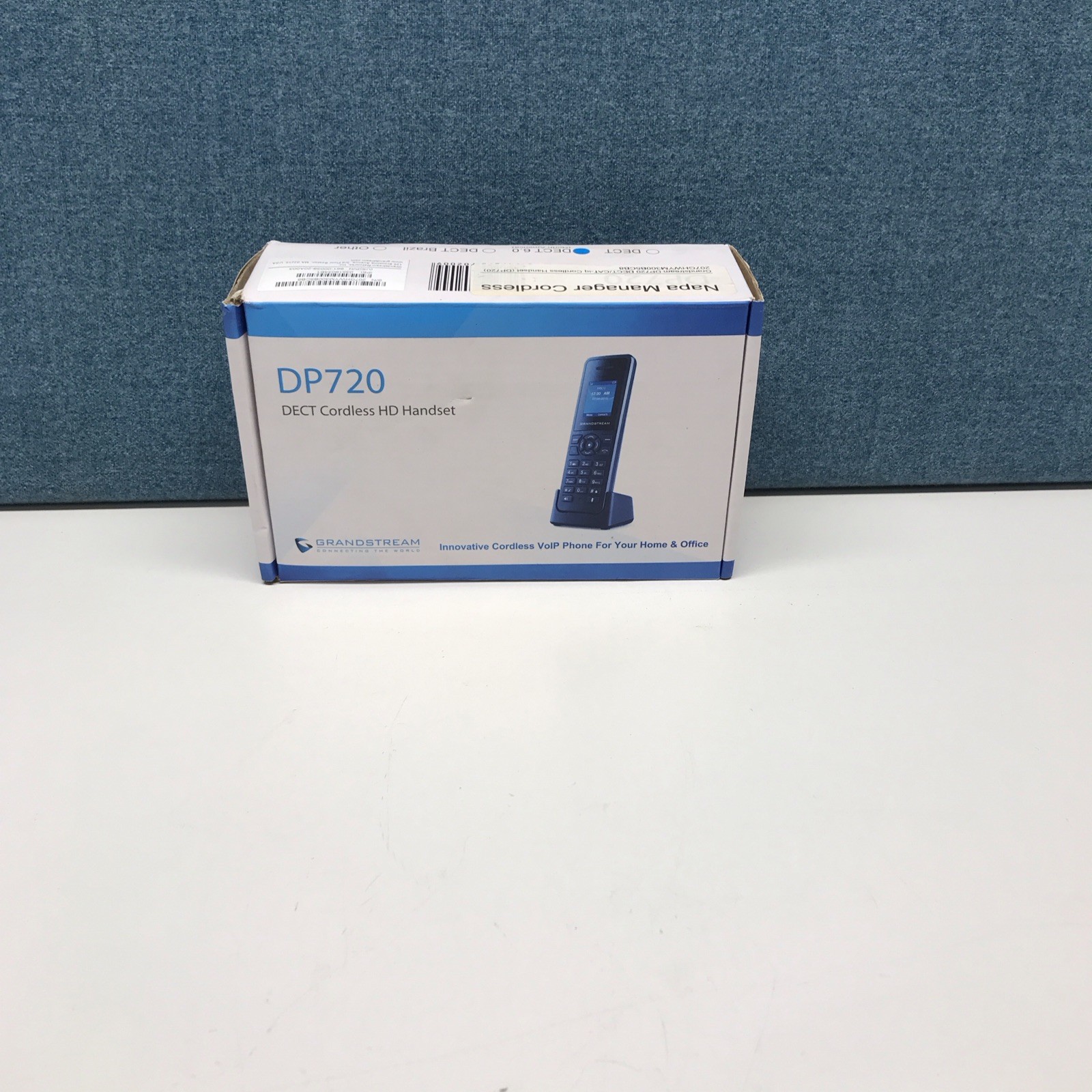 Grandstream DP720 DECT Cordless HD VoIP Telephone Handset Black - REQUIRES DP750