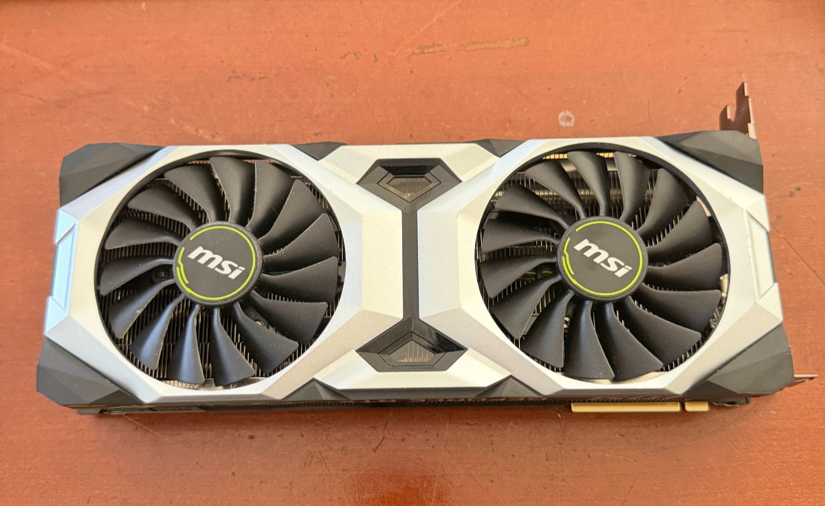 MSI GeForce RTX 2080 Ventus GDDR6 8GB