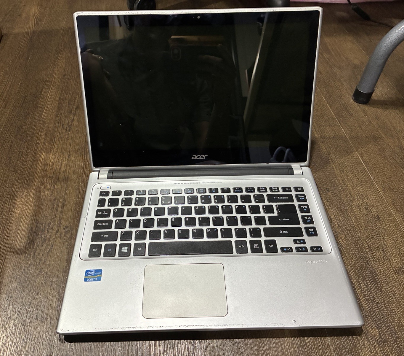 Acer Aspire Laptop V5-471 15.6" i3 3217U 1.8GHz Touchscreen No Ram/Storage/OS