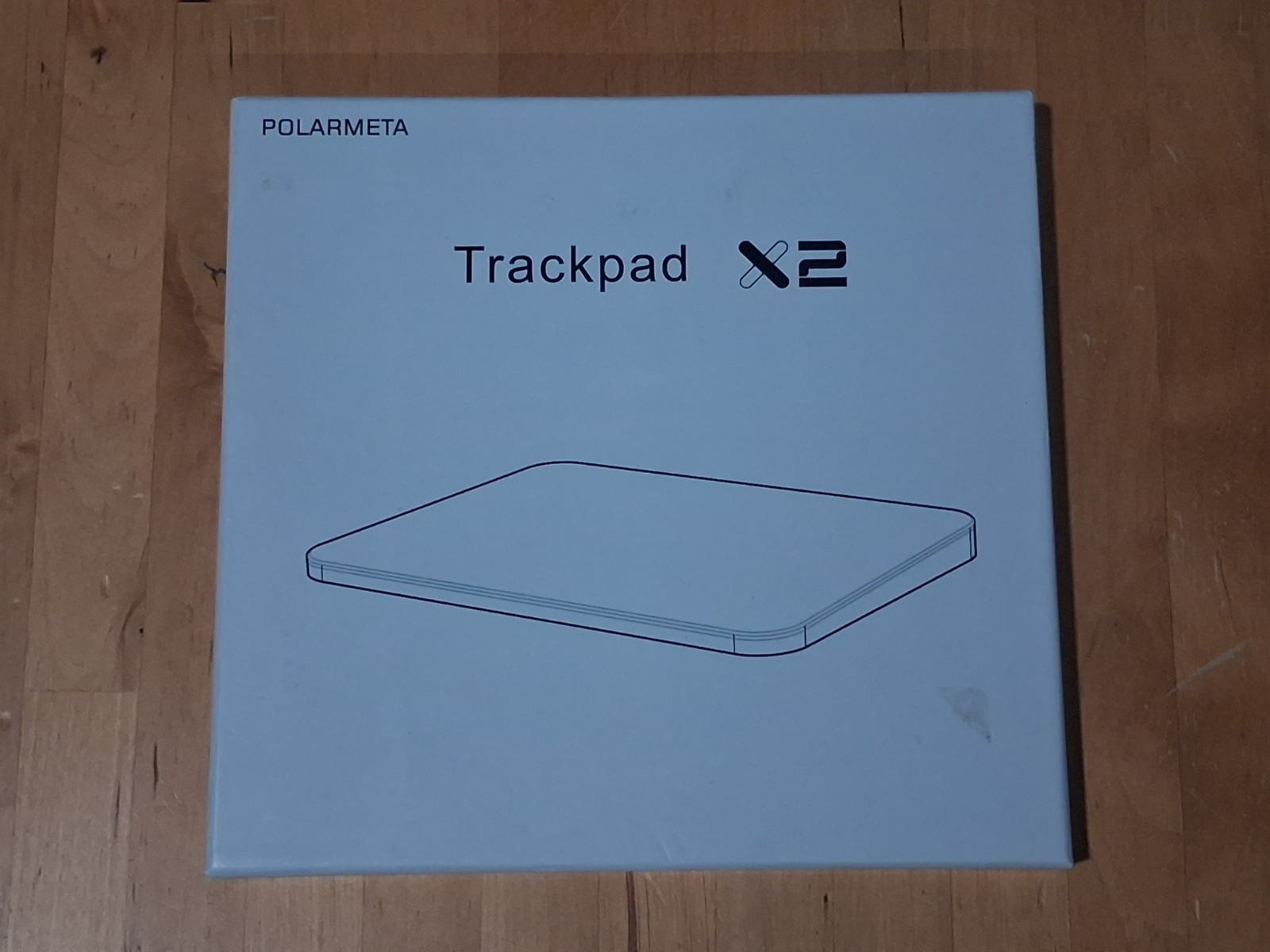 POLARMETA Trackpad X2 Touchpad Input Device USB-C Connectivity White Color