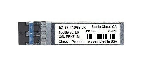 Juniper EX-SFP-10GE-LR compatible 10GE 740-021309 SFP+LR 1310nm LC 10km SMF