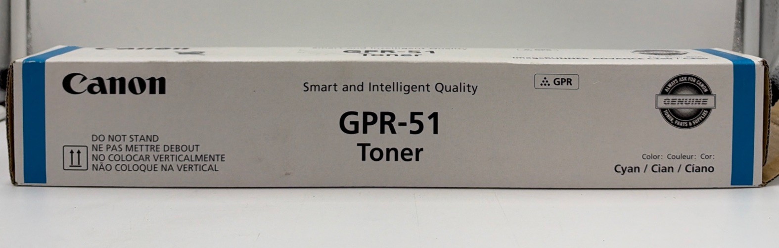 Canon GPR-51 Cyan Toner Cartridge 8517B003 NEW Open Box 