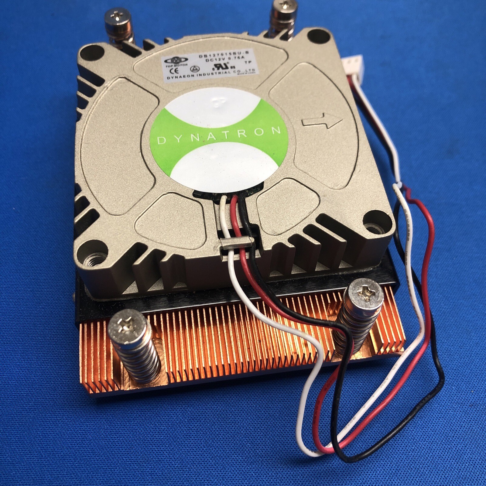 MINT Dynatron Top Motor DB127015BU -B Heatsink & Fan Cooler Barracuda