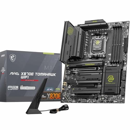 MSI MAG X870E TOMAHAWK WIFI MOTHERBOARD ATX - Black