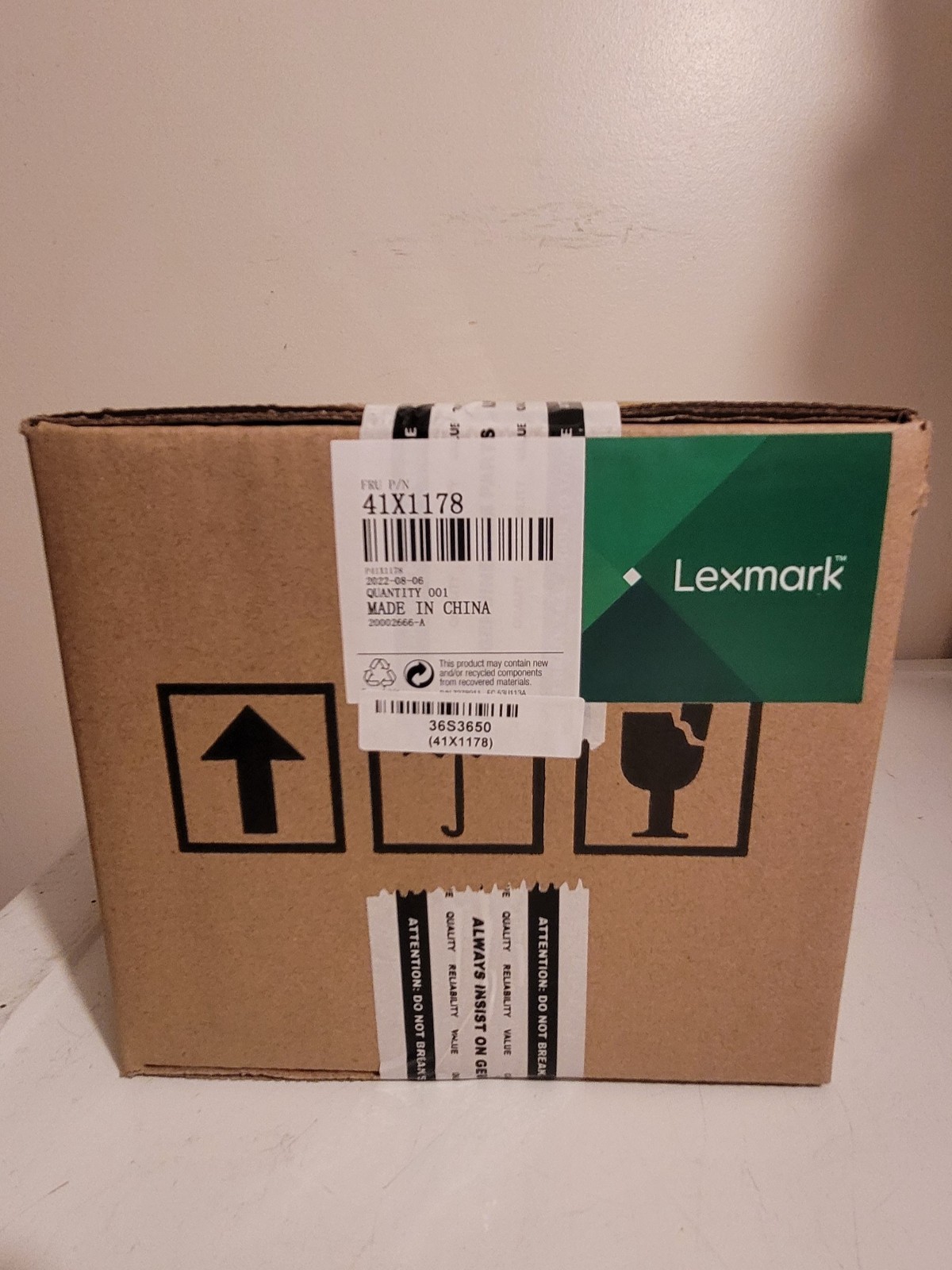  Genuine Lexmark 41X1178 Fuser Unit 120V~for MS321 MS421 MX521 MX622  Brand New