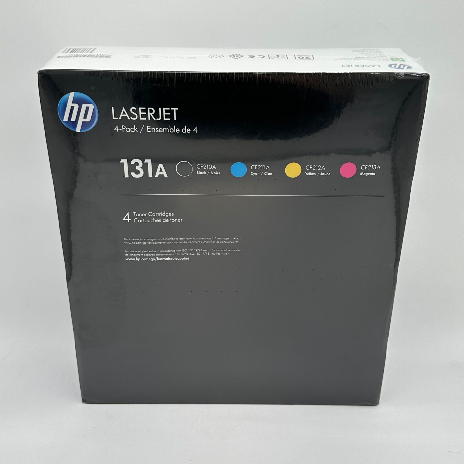 New HP LaserJet 131A Multi-Pack Toner Cartridges