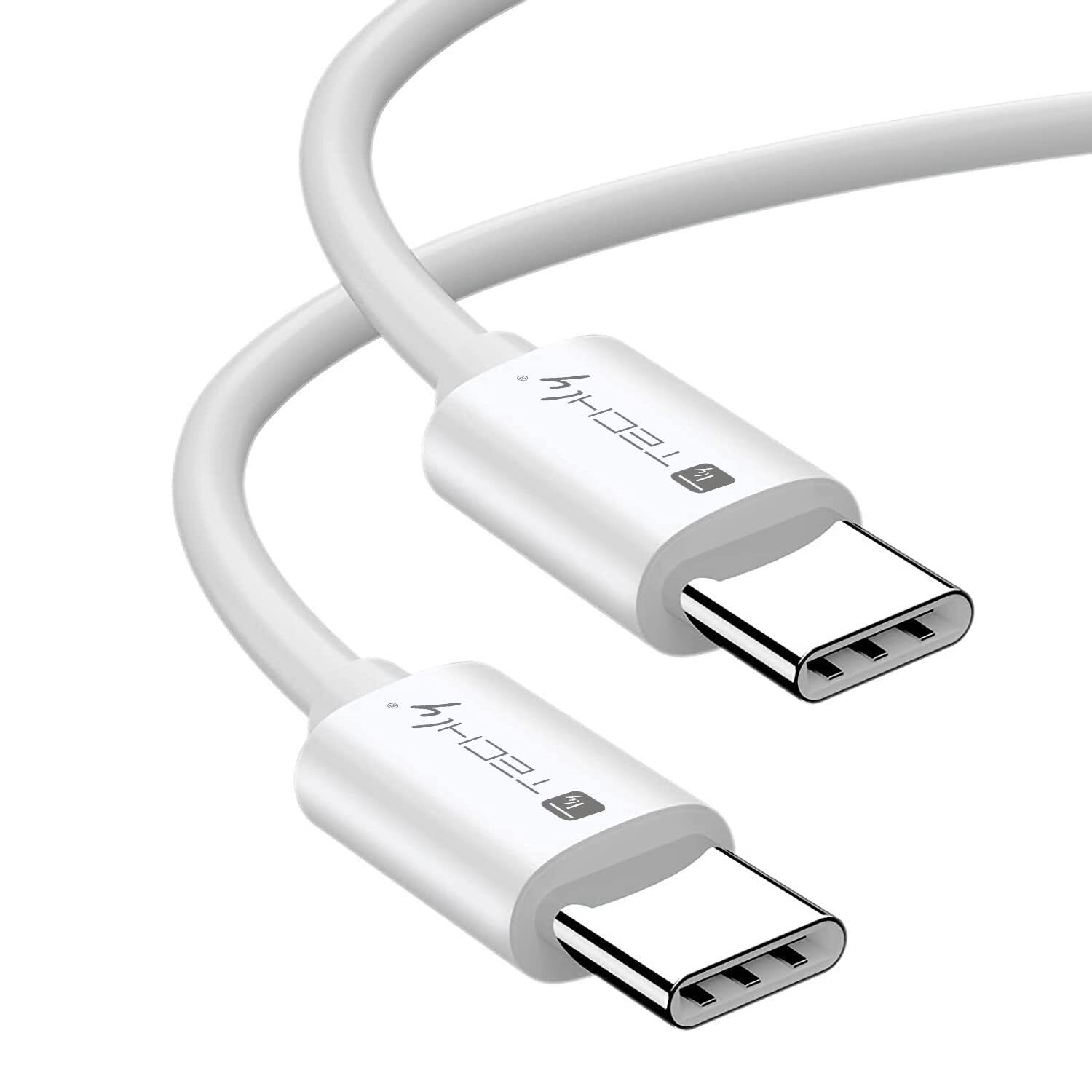 TECHLY 365870 USB4 Cable Gen3 EPR USB-C™ M/M 40G 240W PD3.1 8K E-Mark Certified 