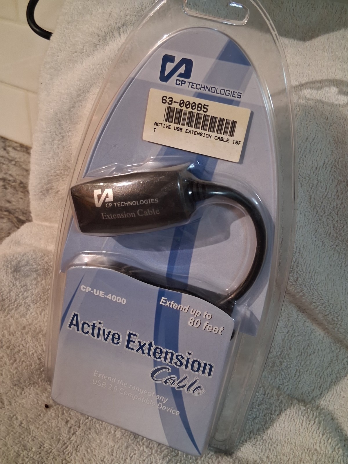 CP Technologies CP-UE-4000 ACTIVE USB Extension Cable 16ft.