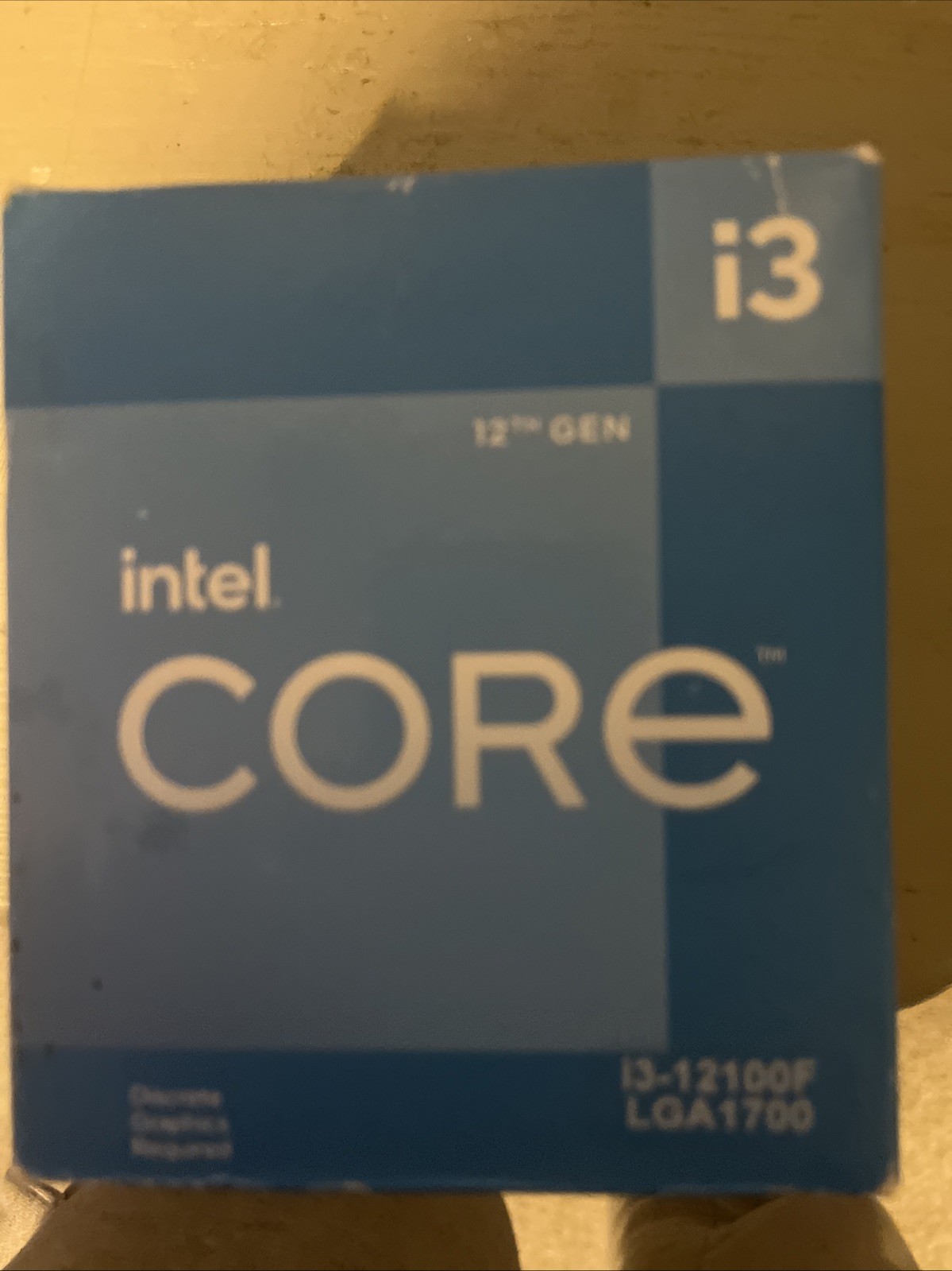 Intel Core i3-12100F Desktop Processor - 4 Cores (4P+0E) & 8 Threads - Up to 4 6