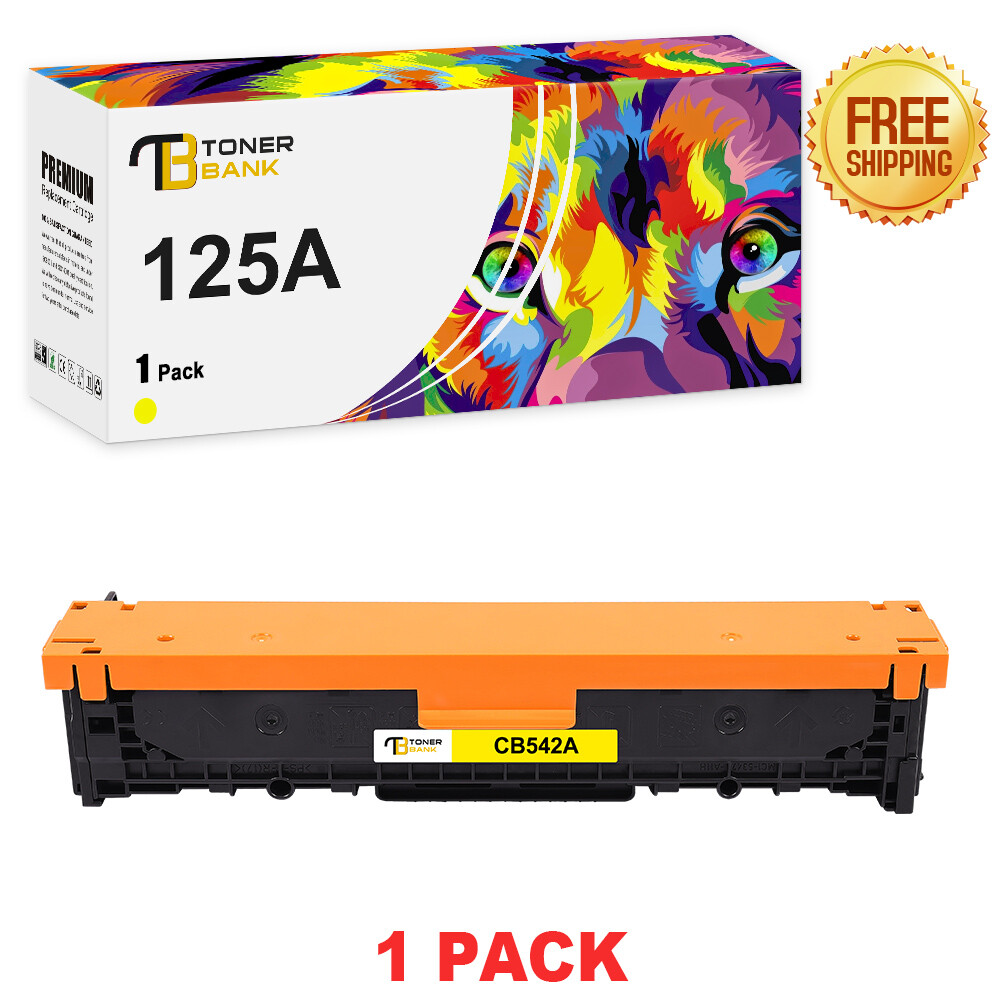 CB540A Toner Compatible With HP 125A Laserjet CP1215 CP1518ni CM1312 MFP lot