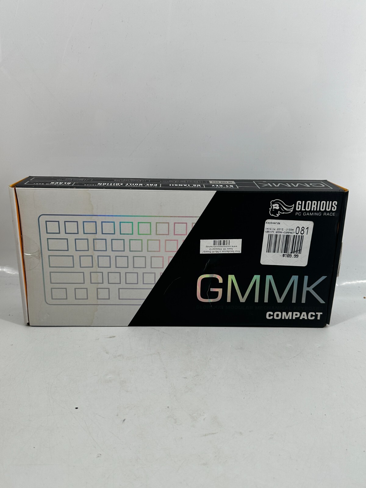 Glorious Gaming GMMK - Compact - PreBuilt - GMMK-COMPACT Gateron Brown