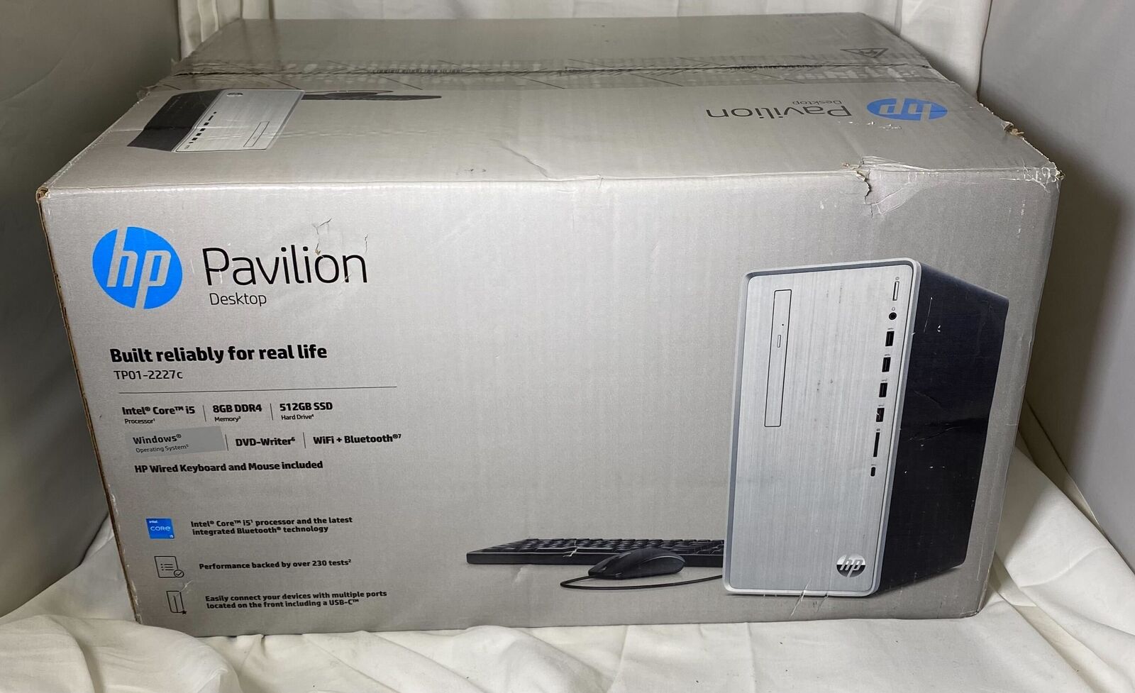 HP TP01-2227C Pavilion i5-11400 2.6GHz Intel UHD Graphics 730 8GB RAM 512GB SSD