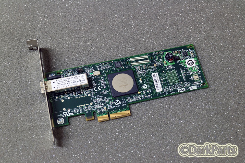 IBM FRU 43W7510 LightPulse LPe11000 4GB PCI-E HBA Fibre Channel Card