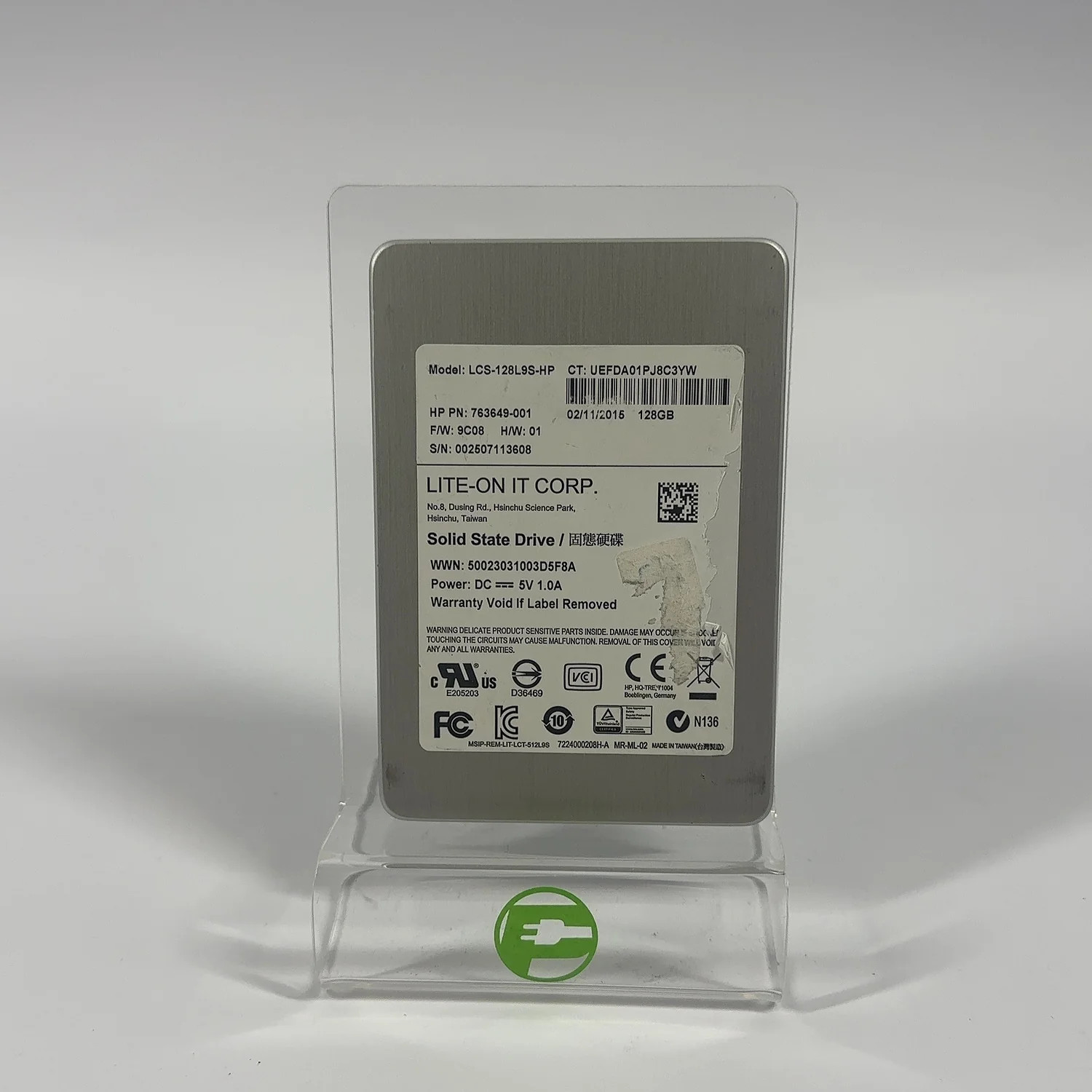 Lite-On IT Corp 2.5" Solid State Drive 128GB eSATA III 6Gbps SSD LCS-128L9S-HP