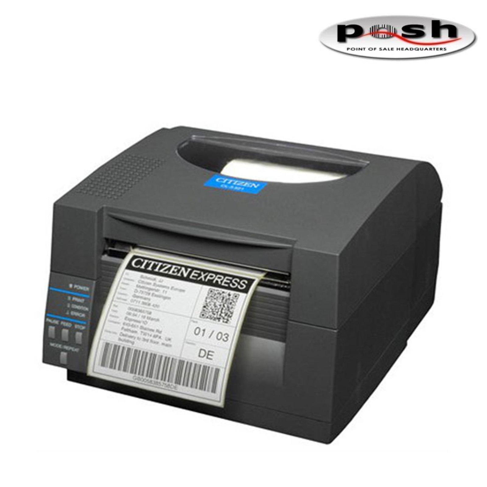 NEW Citizen CL-S521II 203dpi USB Serial Label Printer CL-S521IINNUBK