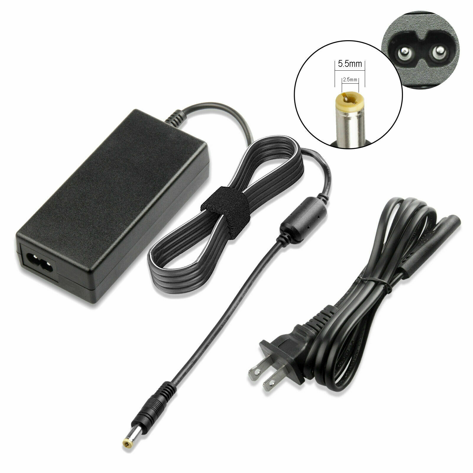 45W/65W/90W Laptop Power Supply AC Adapter Charger for Acer Toshiba Satellite