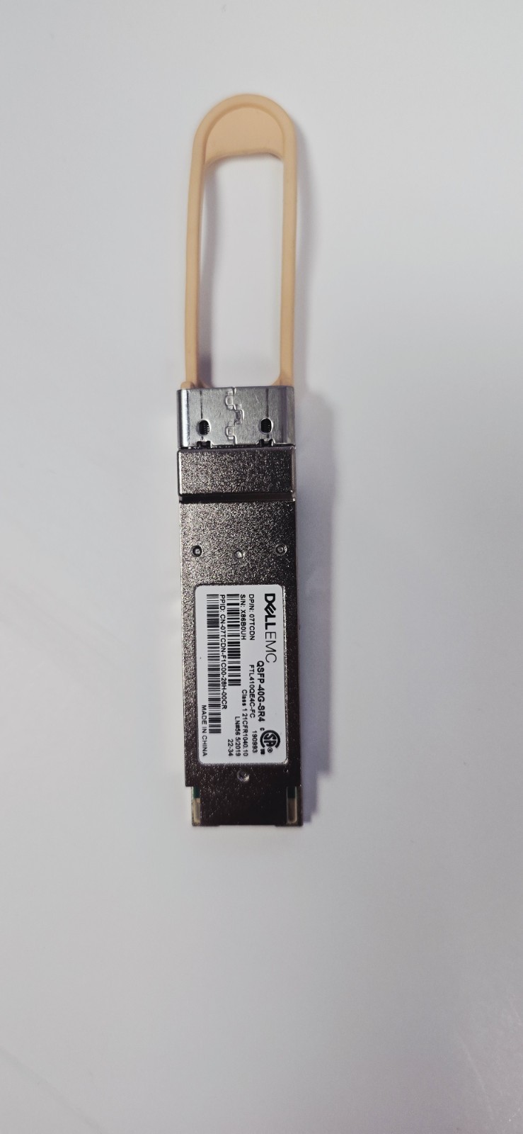 Dell EMC QSFP-40G-SR4  MPO QSFP - DP/N: 07TCDN